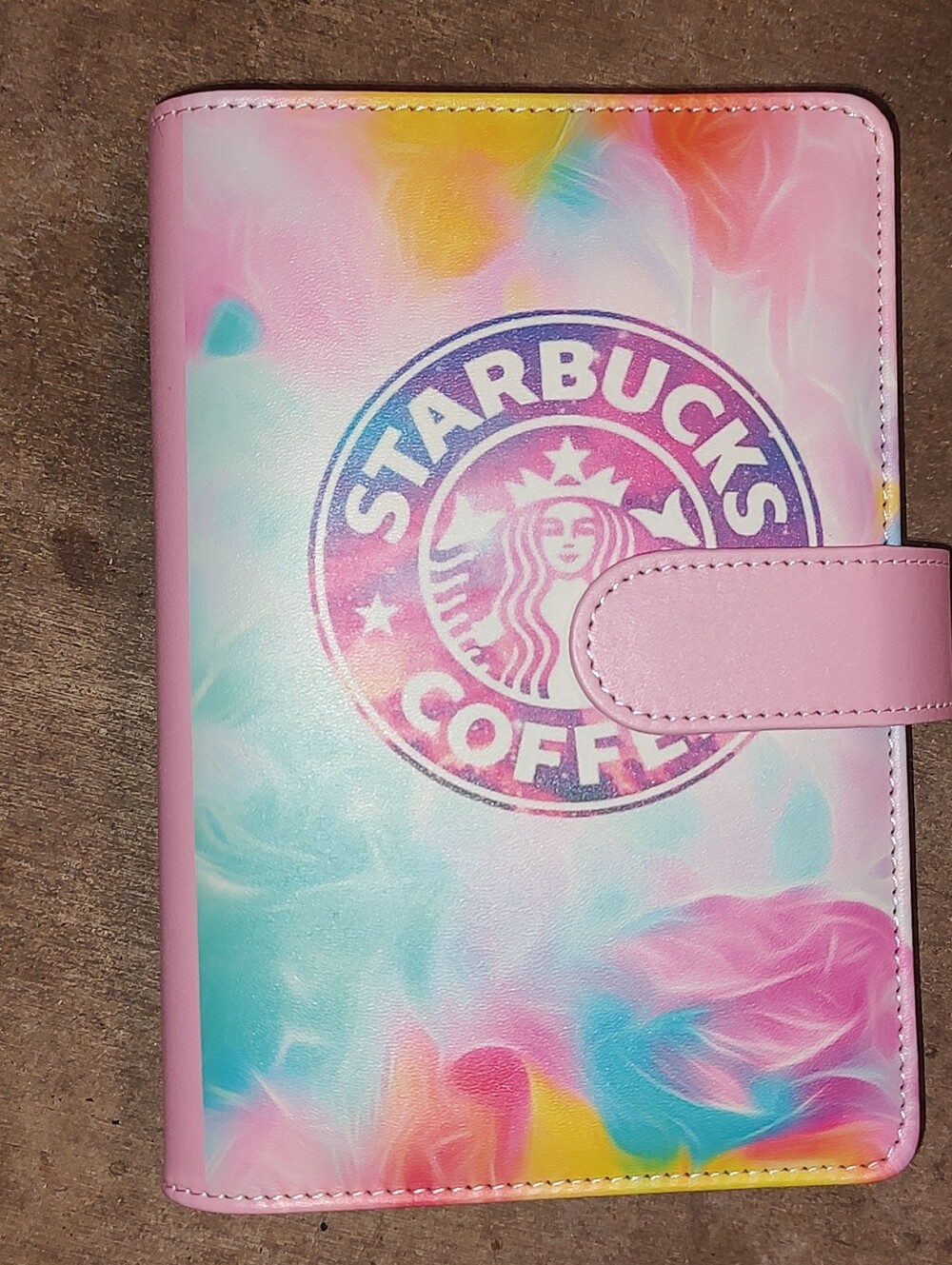 New! A6 Size Starbucks Binder Notebook With Paper